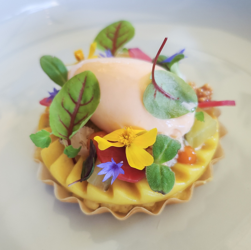 vegetarisch voorgerecht de Mandemaaker
